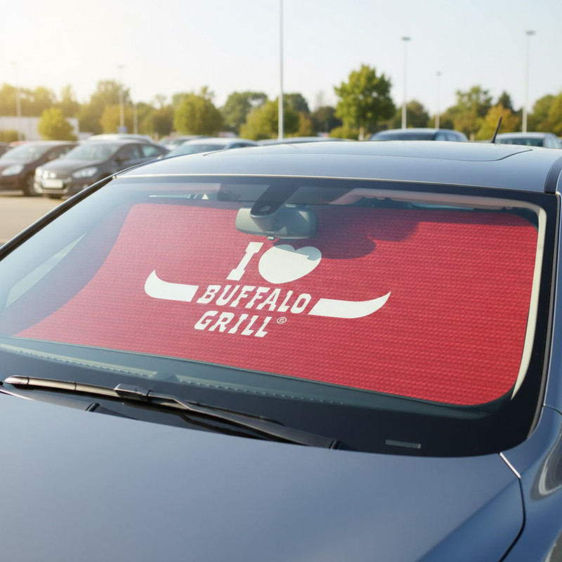Paresoleil personnalisé Buffalo Grill